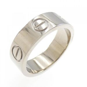 Cartier Love  Ring  EU 48 White Gold